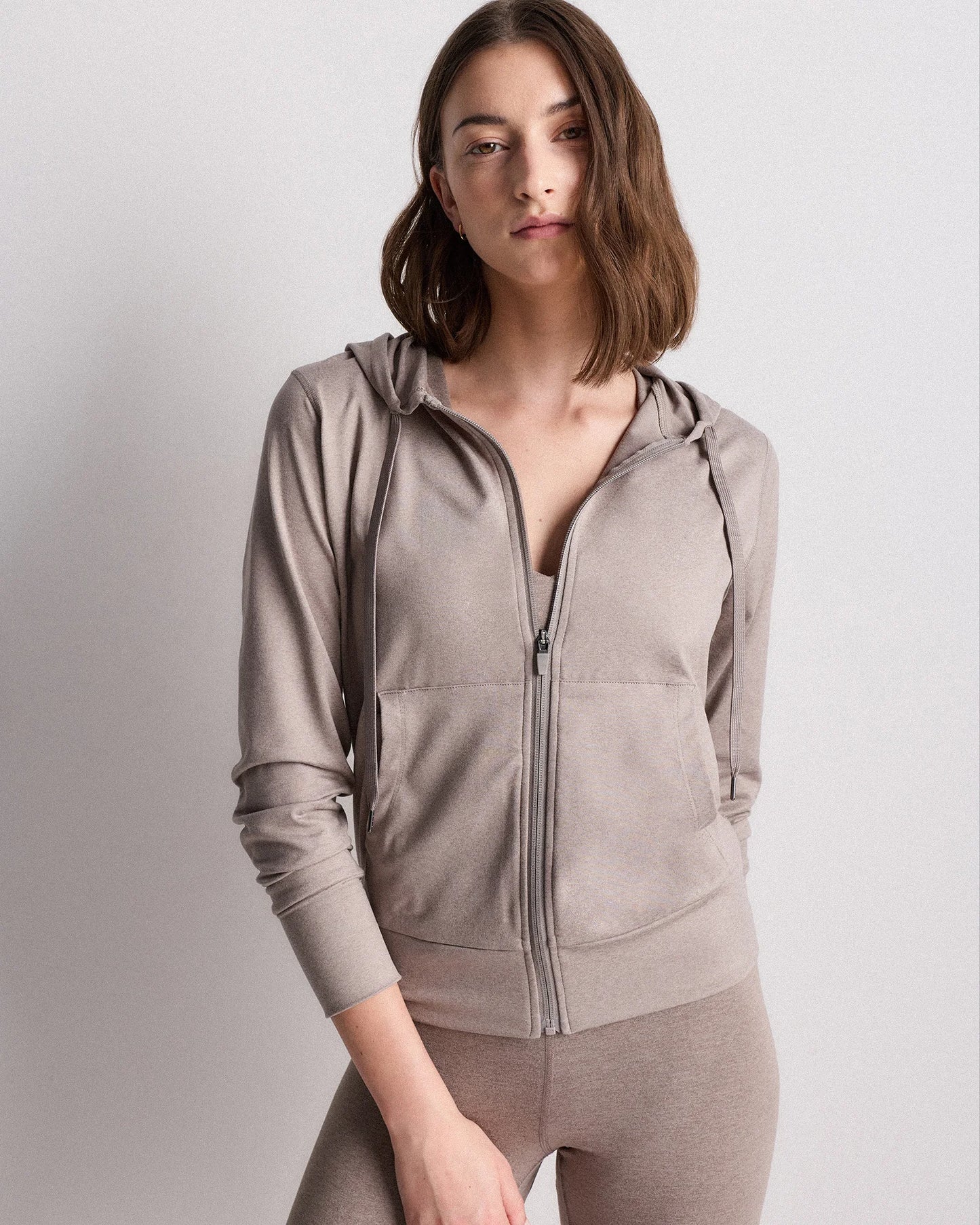 Flowknit Full-Zip Hoodie - XS / Heather Deep Navy