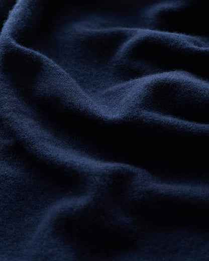 Mongolian Cashmere Turtleneck Sweater - S / Black