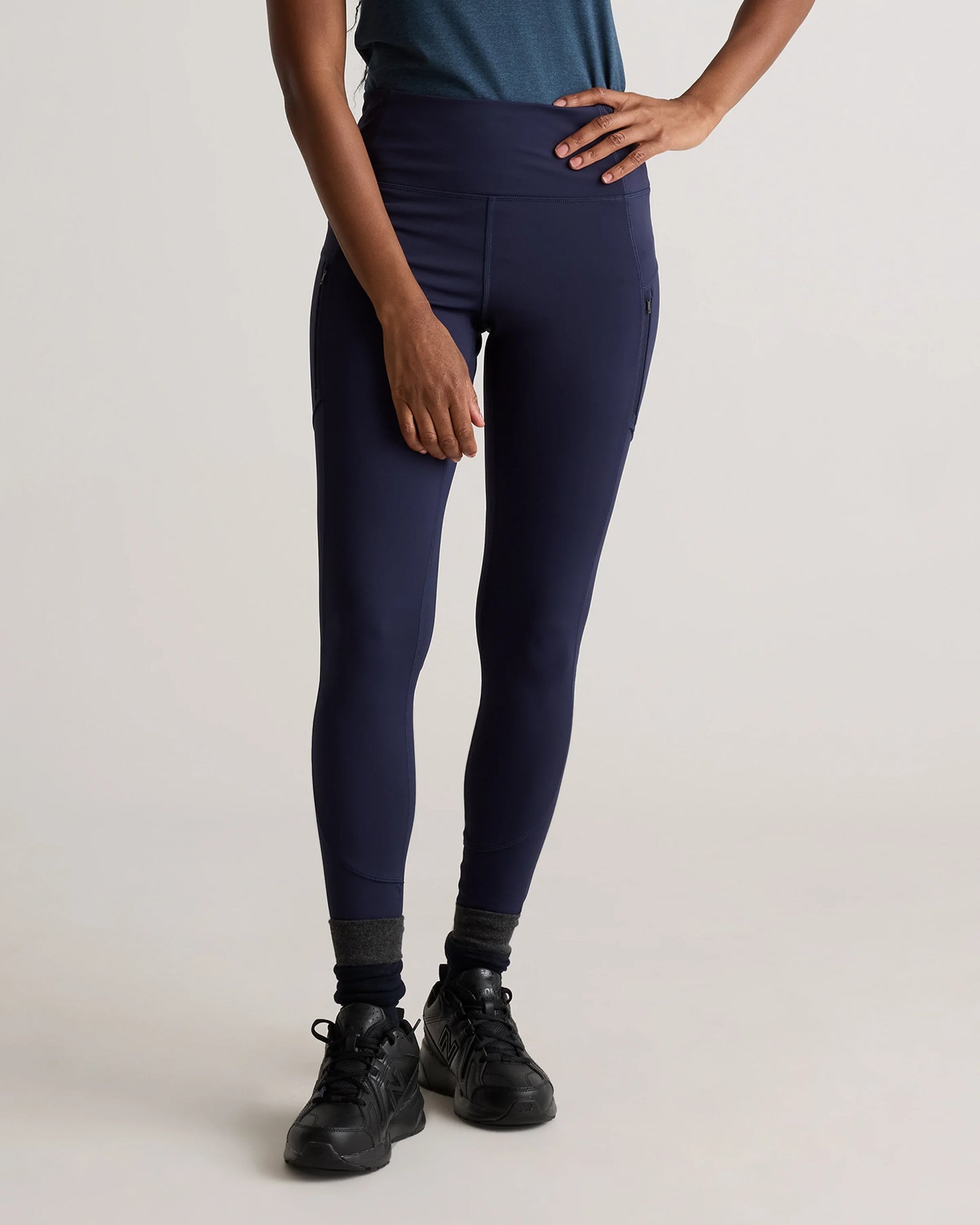 Whistler High-Rise Pocket Thermal Legging - XS / Black