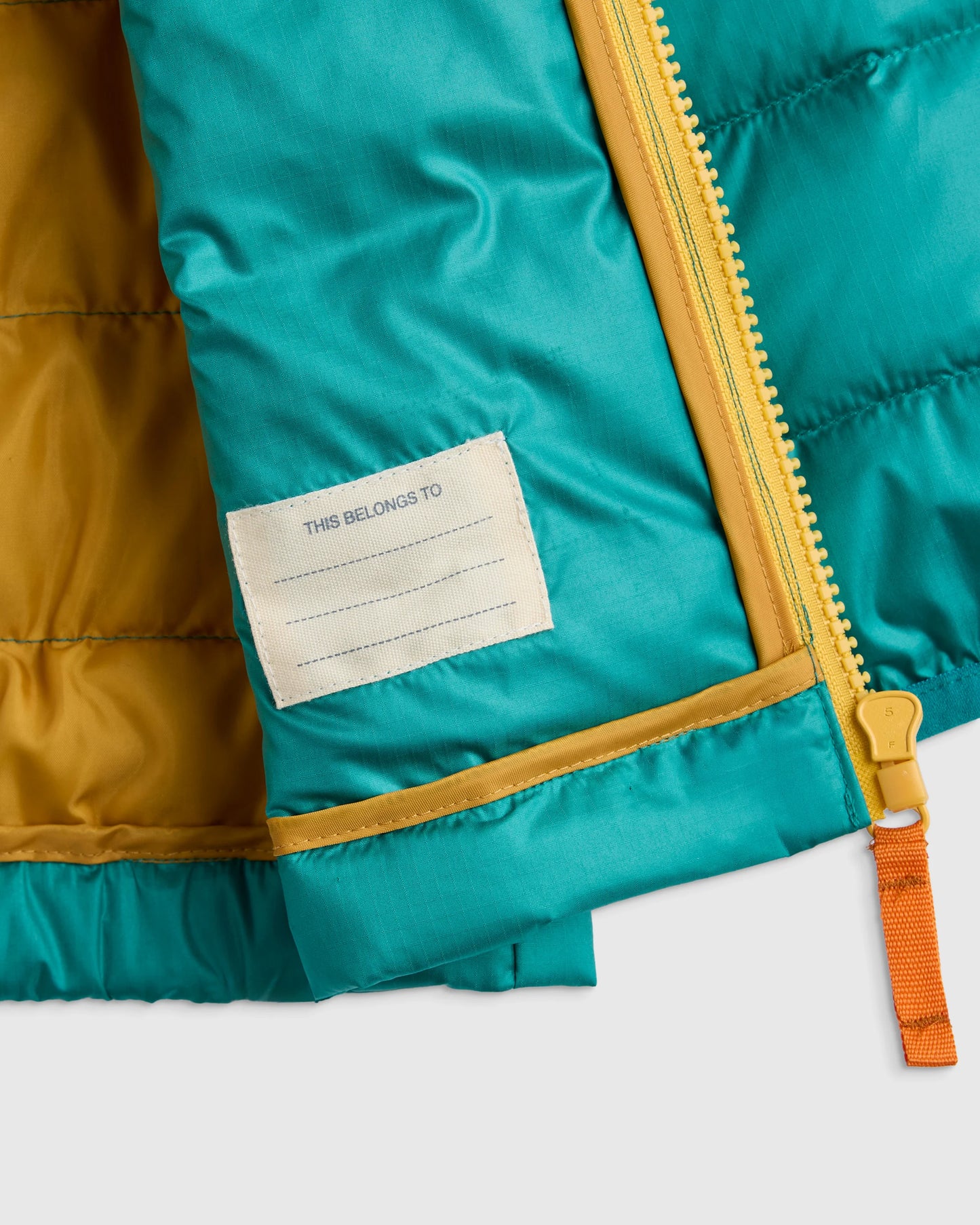 Lightweight Down Hooded Puffer Jacket - 2T / Tidepool
