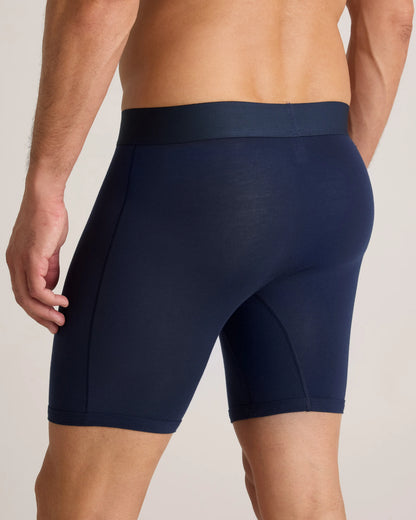 Micromodal 6" Boxer Brief (3-pack) - XS / Black