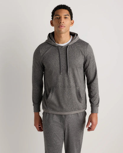 Flowknit Performance Hybrid Pullover Hoodie - S / Heather Green
