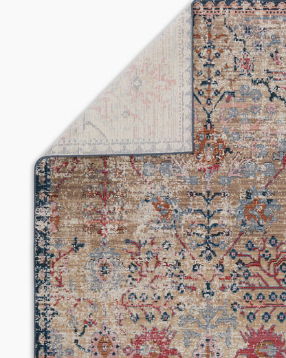 Talula Indoor/Outdoor Rug - 4' x 5'7" / Pink