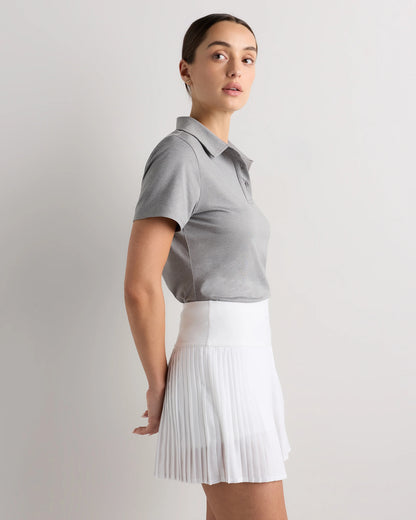 Flowknit Breeze Short Sleeve Polo - XS / Charcoal