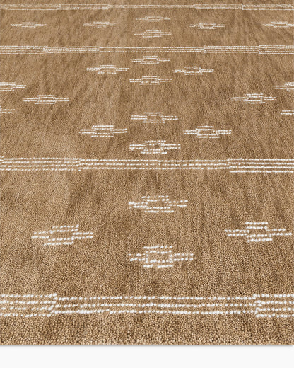 Harlow Wool Rug - 3' x 5' / Sand
