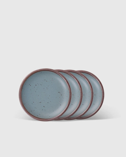 Cake Plate (Set of 4) by East Fork - One Size / Heron