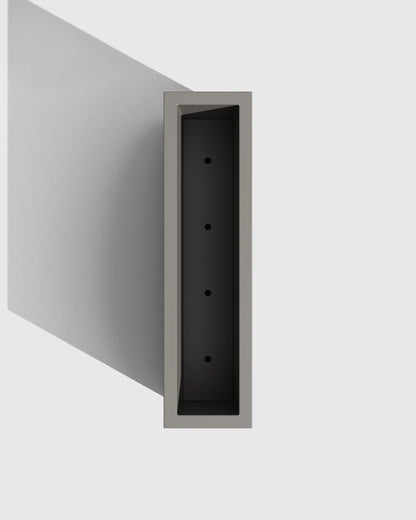 Block Series All Weather Rectangular Planter by Veradek - One Size / Black