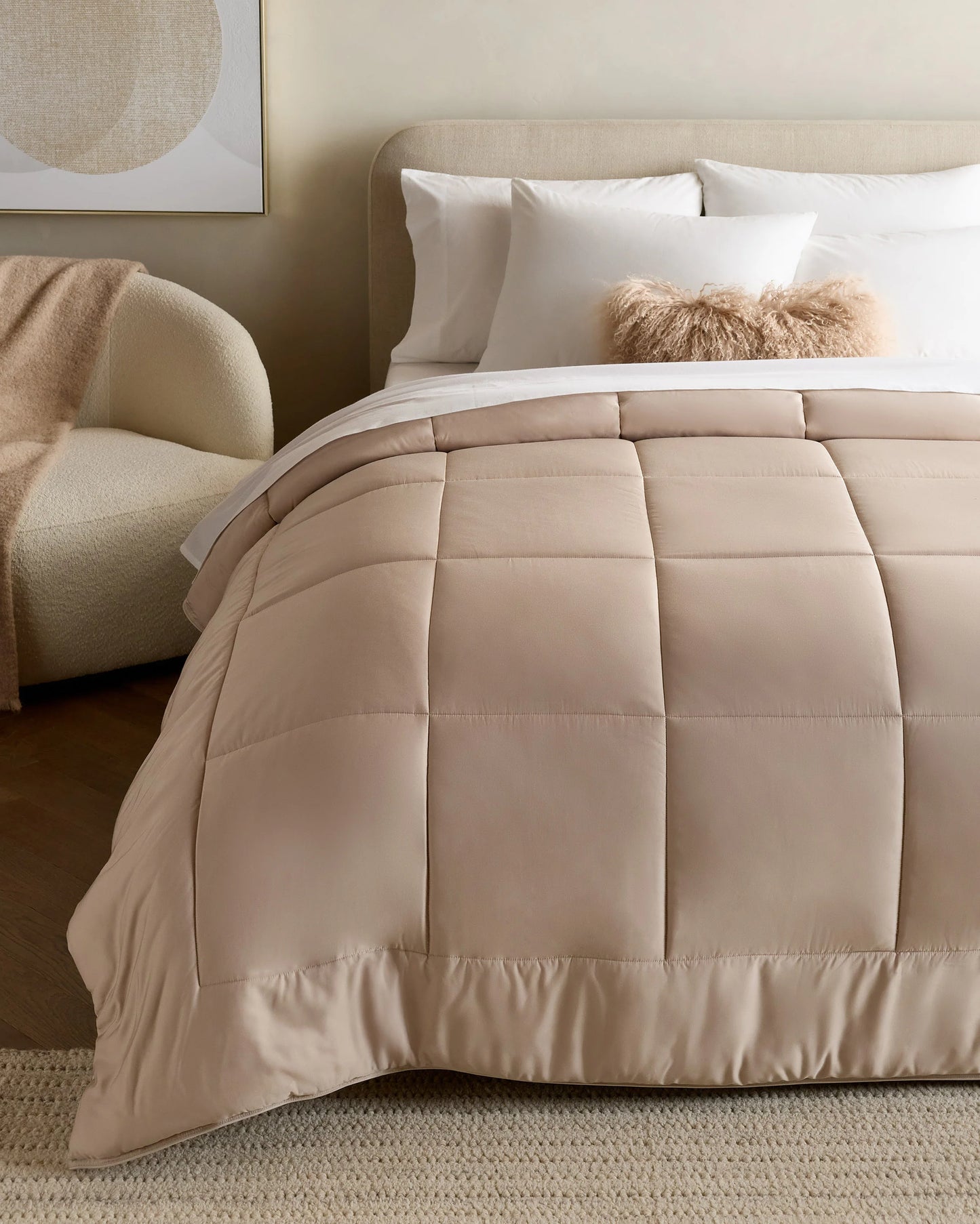 Bamboo Comforter - Twin / Soft Pink