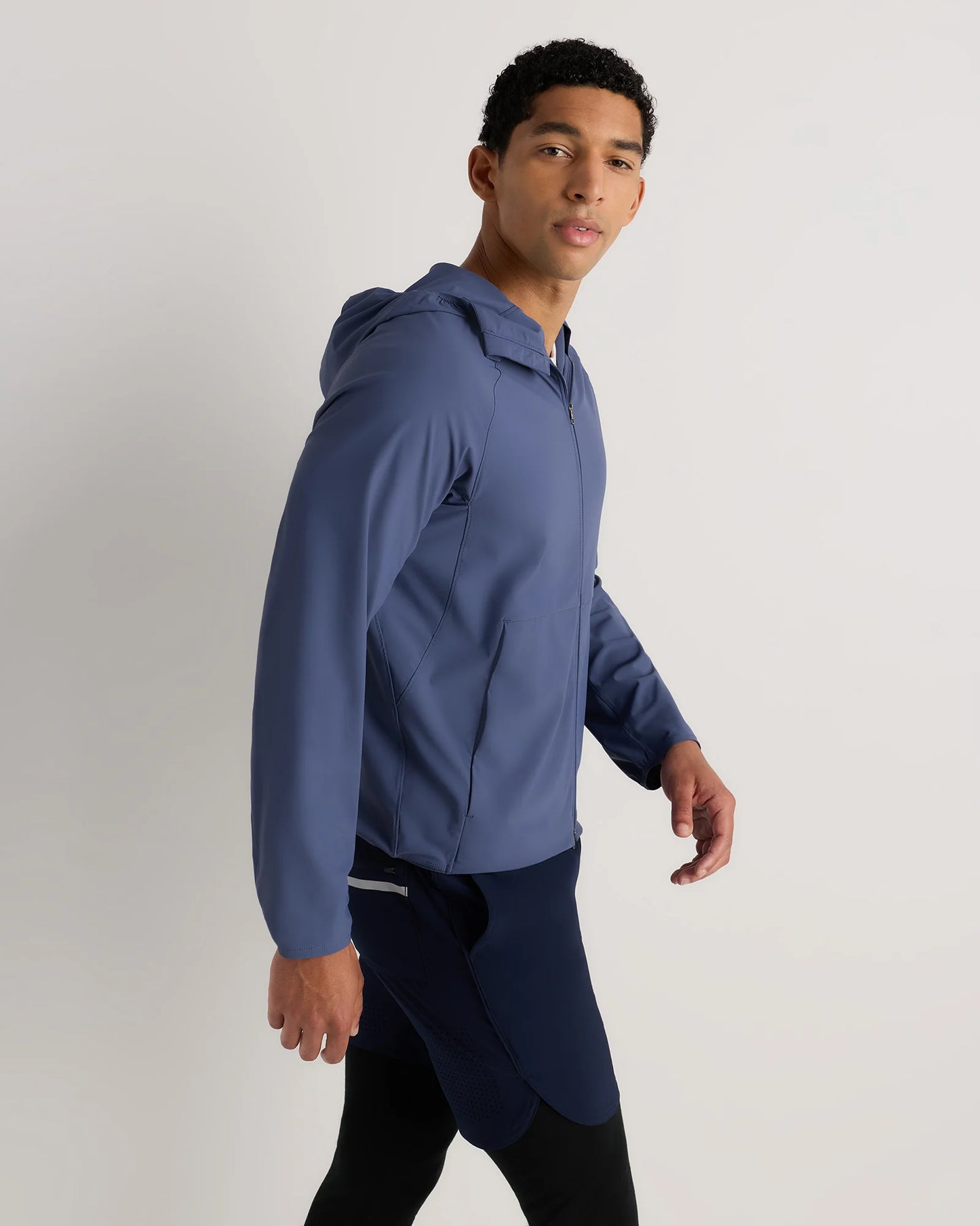 Packable Performance Training Jacket - S / Storm Blue