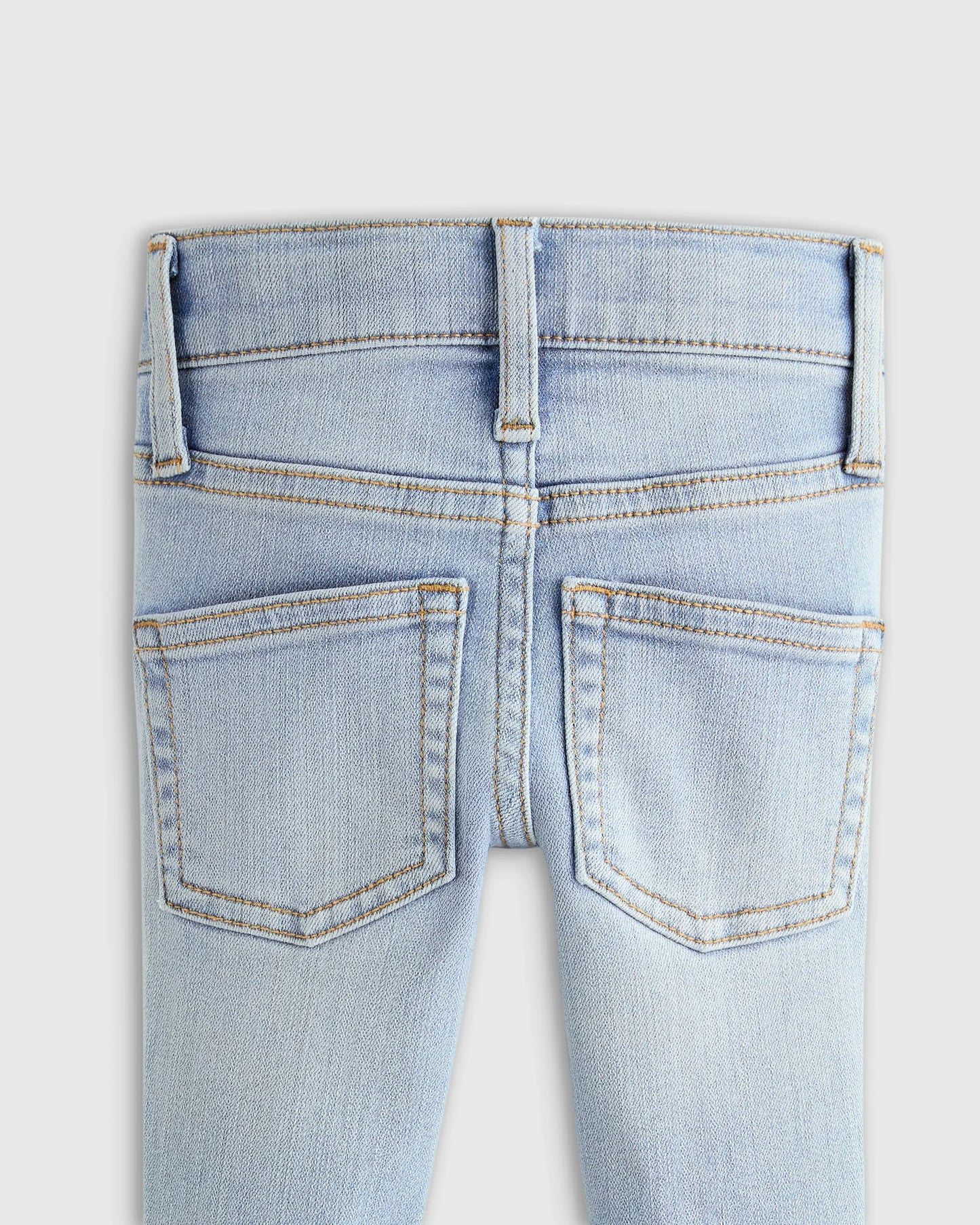Girls EcoStretch Super Skinny Jeans - 9-12M / Light Wash