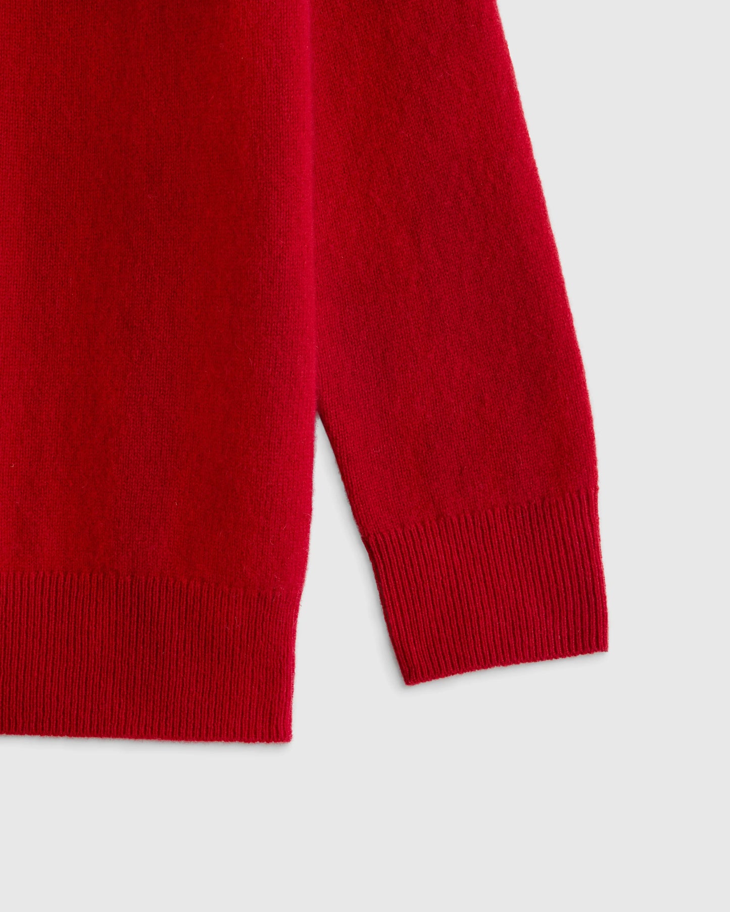 Washable Cashmere Crewneck Sweater - 6 / Heather Grey