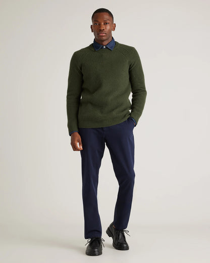 Organic Cotton Stretch Chinos - 30X30 / Dark Charcoal