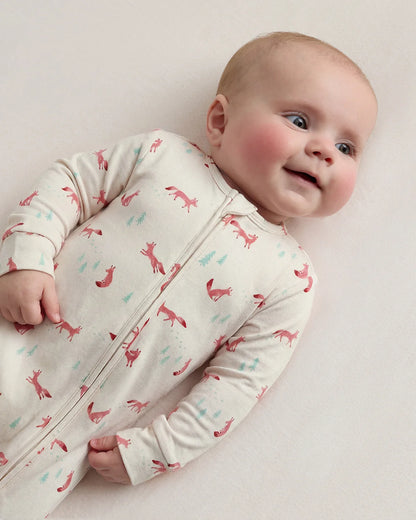 Bamboo One Piece Pajama - 0-3M / Wildflower Dreams