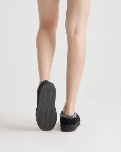 Australian Shearling Clog Slipper - 5 / Pecan