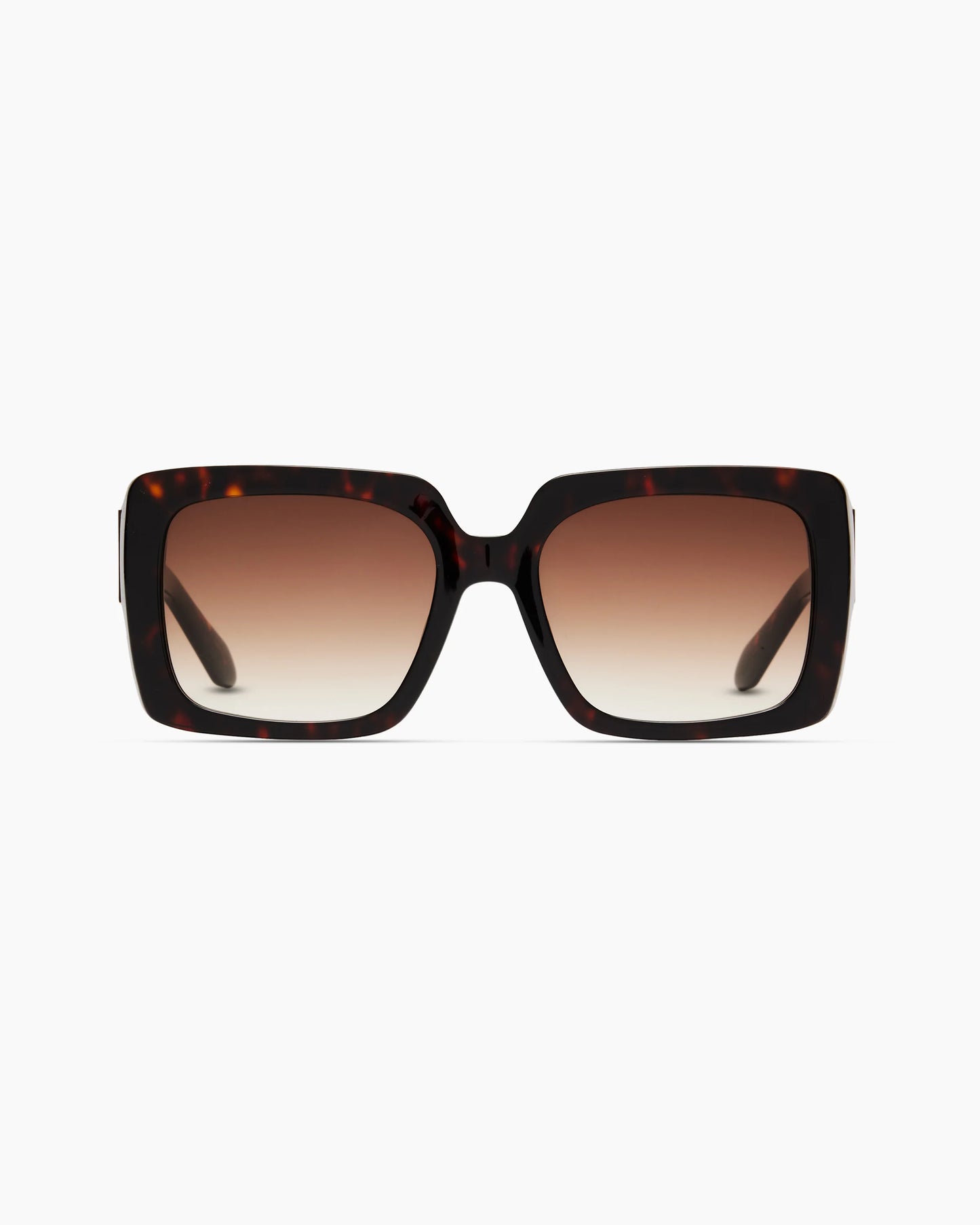 Cartagena Polarized Acetate Sunglasses - One Size / Clear Taupe with Brown lens
