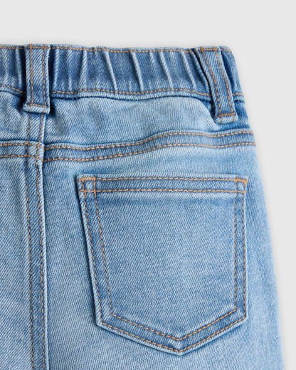 Girls Stretch Flare Jeans - 2T / Medium Wash
