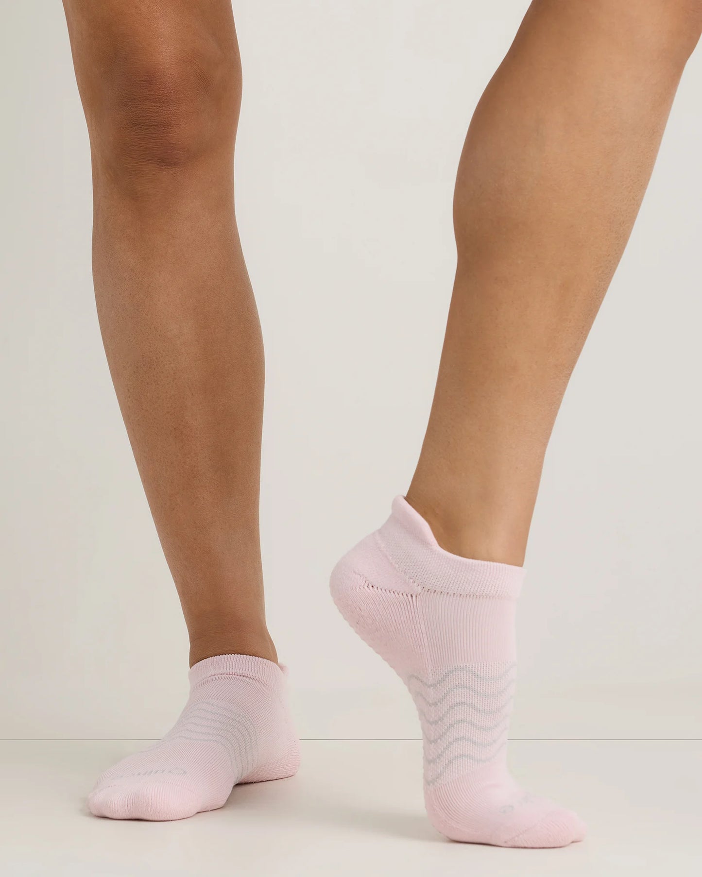 Everyday Cotton Pilates Gripper Ankle Socks (4-pack) - S / White