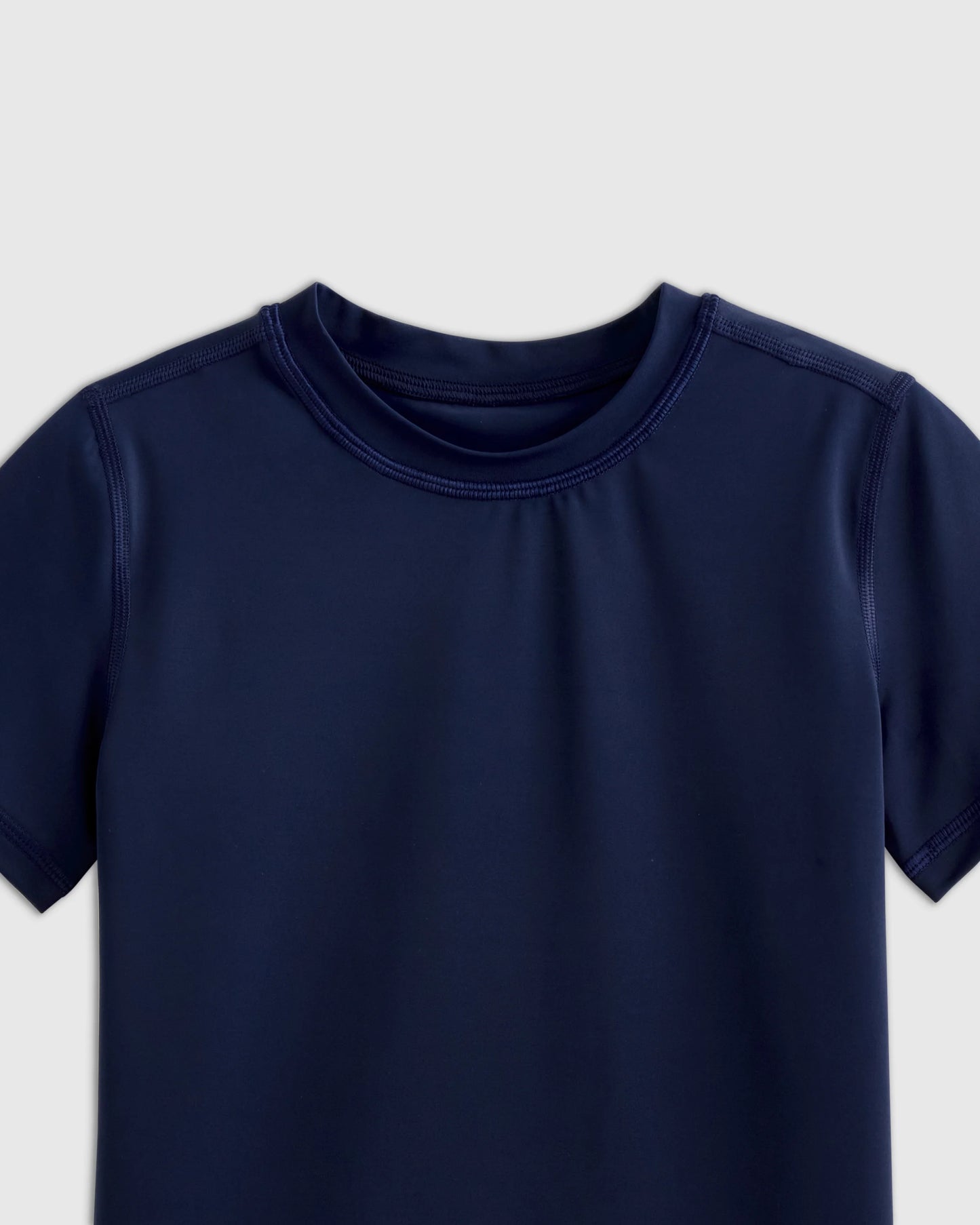 Short Sleeve Rash Guard Top - 2T / Coral Orange