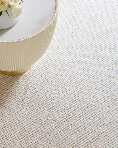 Ophelia Cotton-Blend Performance Rug - 5'3" x 7'6" / Beige