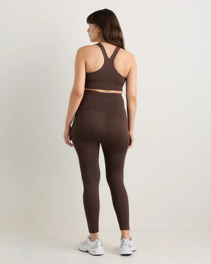 Ultra-Soft Maternity Legging - XS / Heather Black