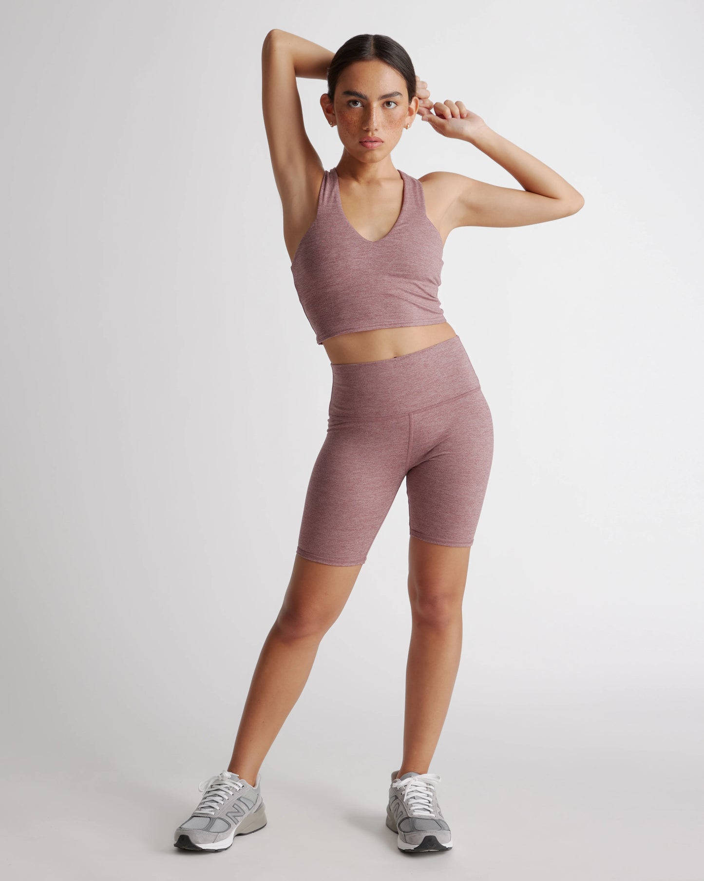 Ultra-Soft Bike Short - XS / Heather Espresso