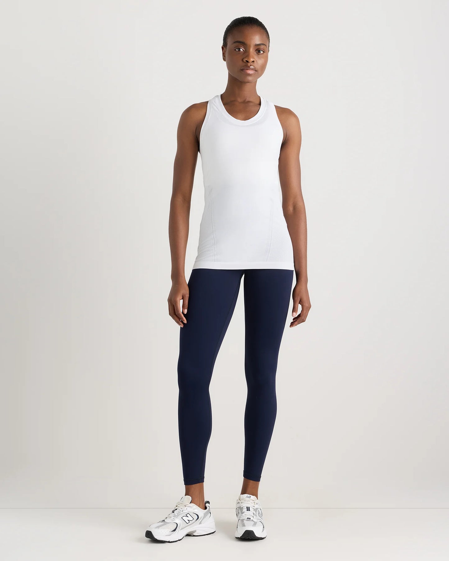 Seamless Racerback Tank - XS / Azul Blue