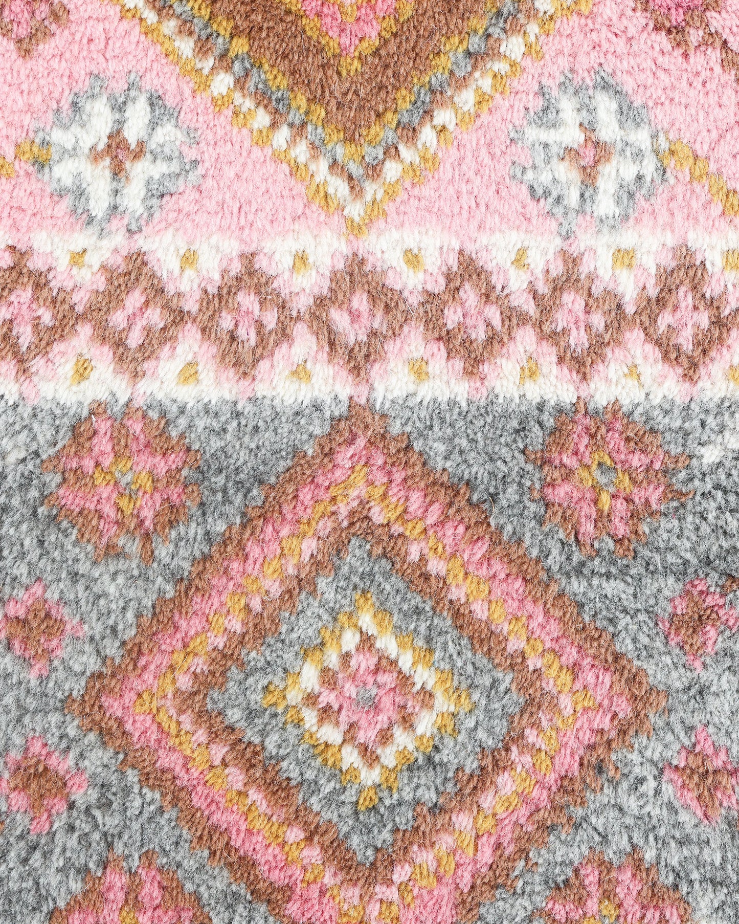 Mazi Hand-Knotted Wool Rug - 5' x 8' / Pink