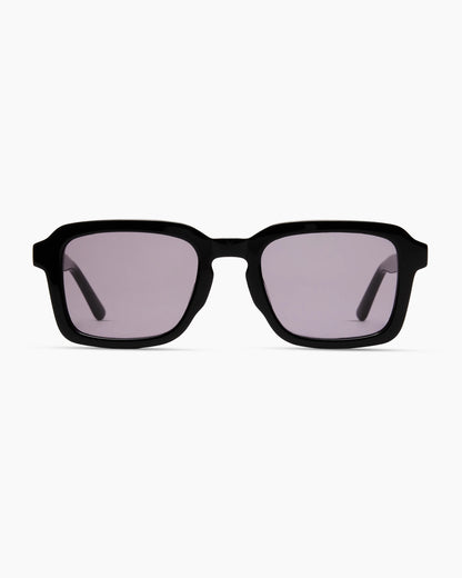 Tulum Polarized Acetate Sunglasses - Standard / Clear Spice with Deep Rose lens