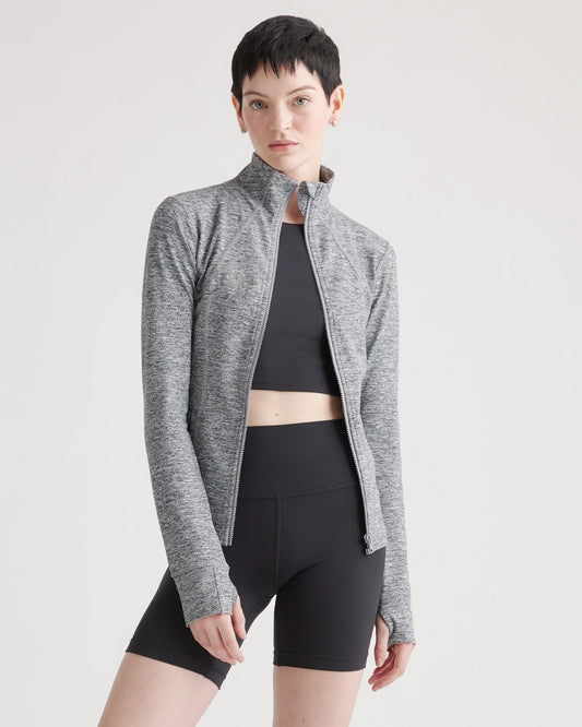 Ultra-Soft Slim Fit Jacket - XS / Heather Grey