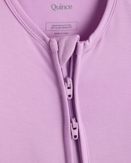 Bamboo One Piece Pajama - 0-3M / Wildflower Dreams