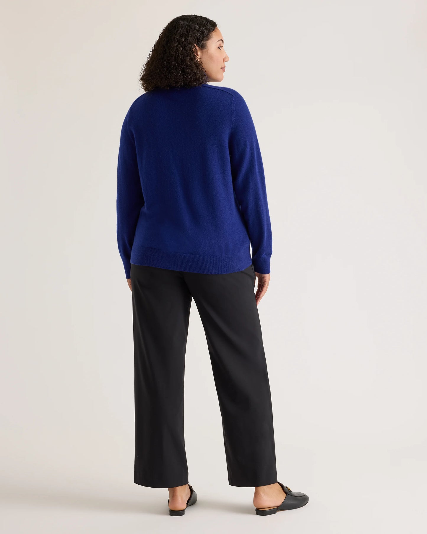 Mongolian Cashmere Turtleneck Sweater - XS / Heather Grey