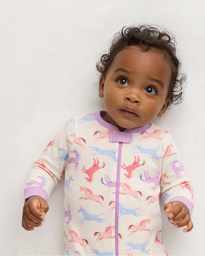 100% Organic Cotton Footie Pajama - 0-3M / Vehicles