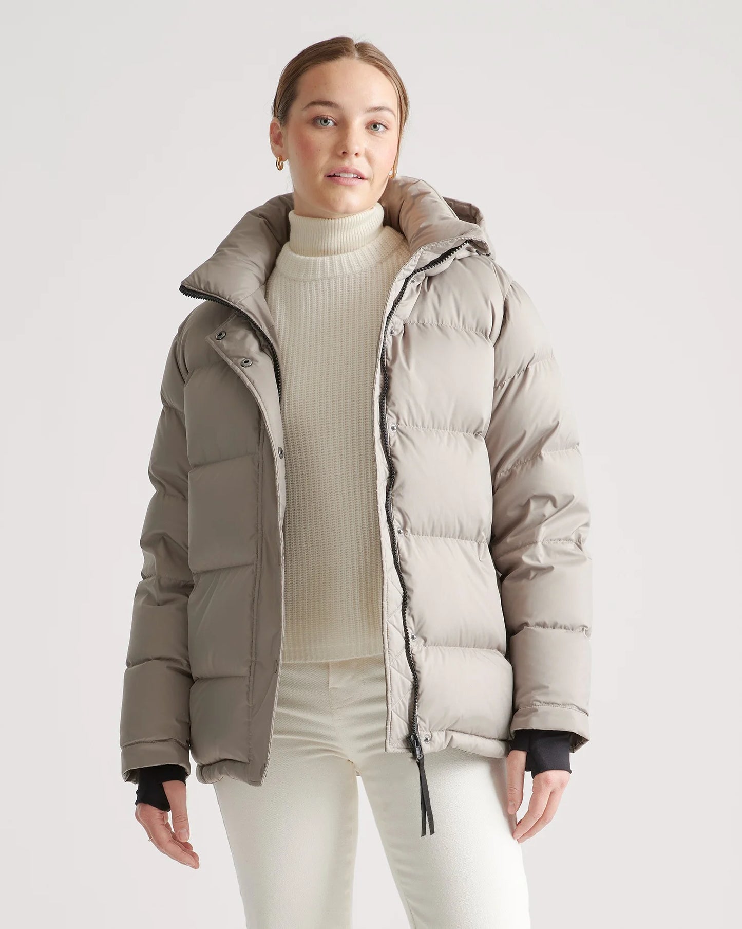 Responsible Down Puffer Jacket - XS / Sea Spray Green