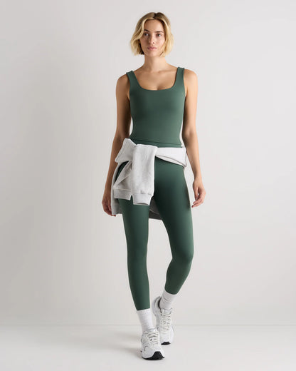 Power-Up Scoop Neck Bra Tank - XS / Classic White