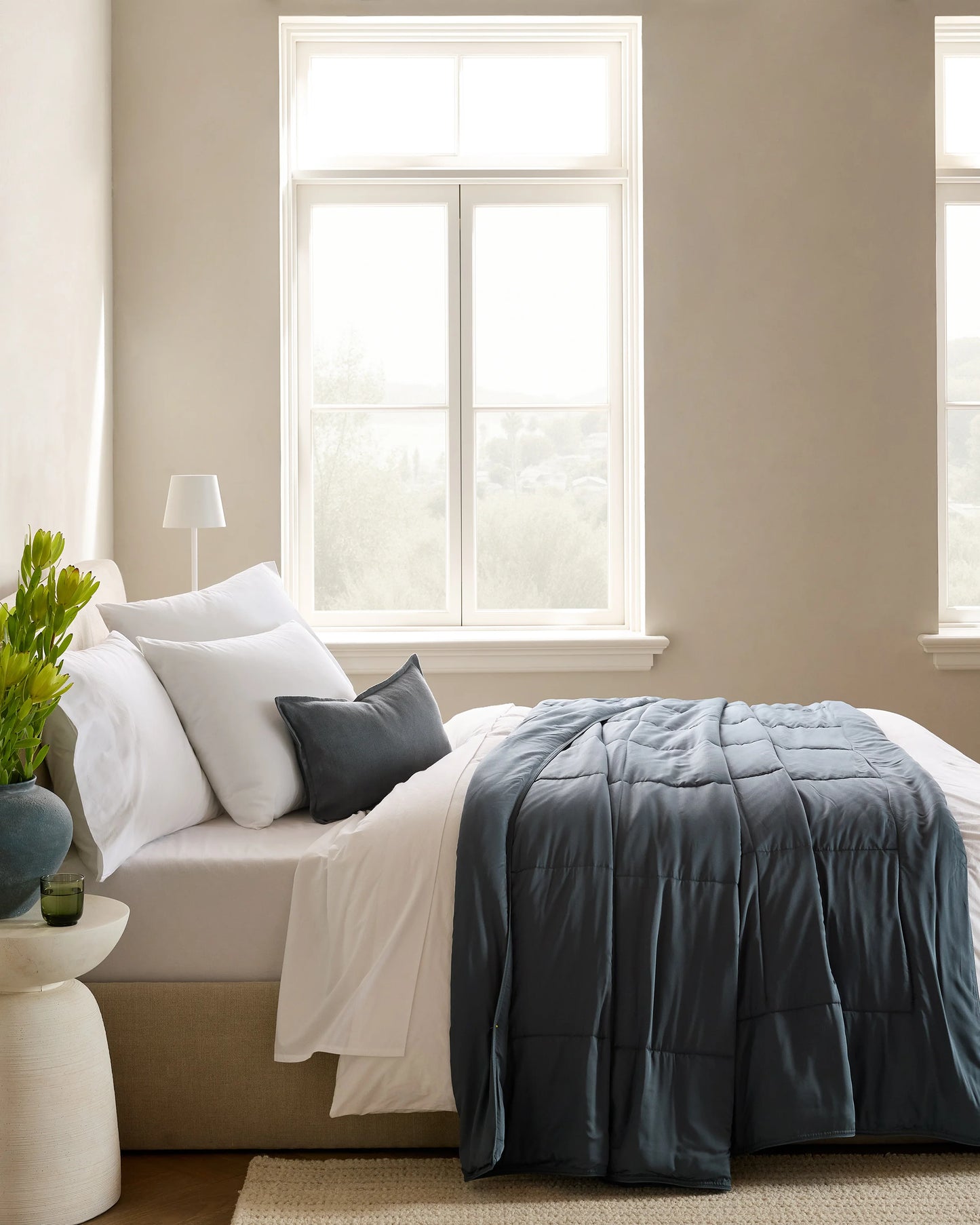 Bamboo Comforter - Twin / Soft Pink