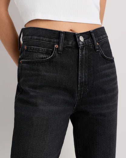 Bella Rigid Straight Jeans - 24 / Powder Blue Raw Hem