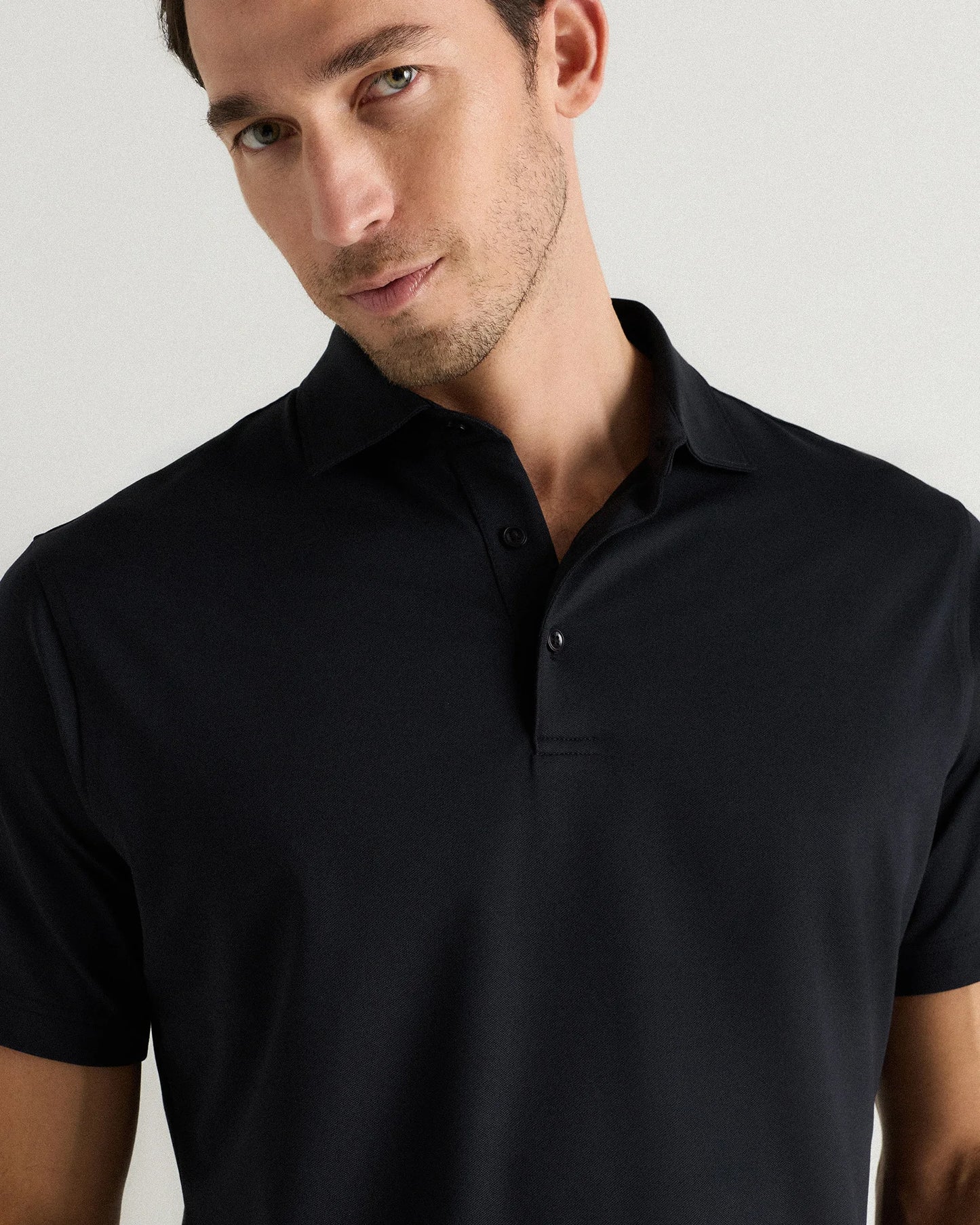 Performance Mesh Golf Polo - S / Navy