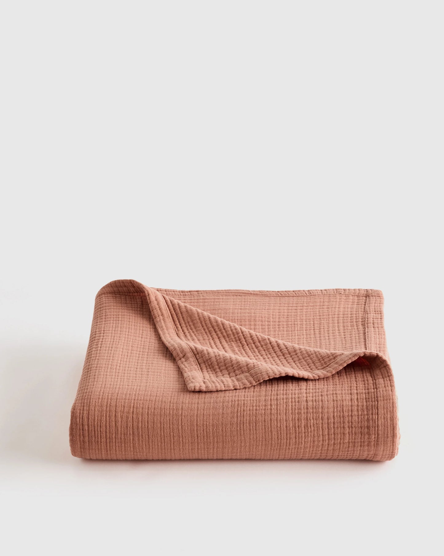 Organic Cotton Gauze Blanket - Full/Queen / Dried Sage