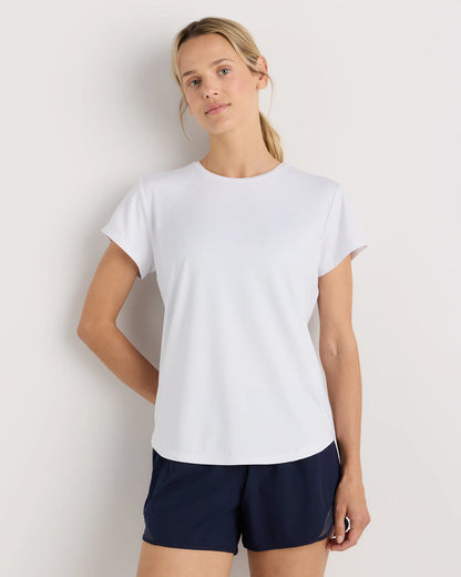 Flowknit Breeze Tee - XS / Heather Green