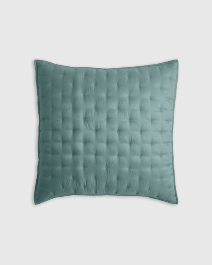 Bamboo Dream Quilted Euro Sham - Euro / Sage