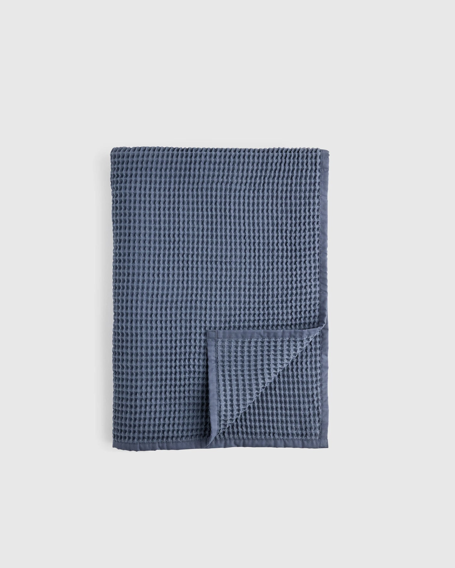 Organic Waffle Throw - 50x70 / Dried Sage