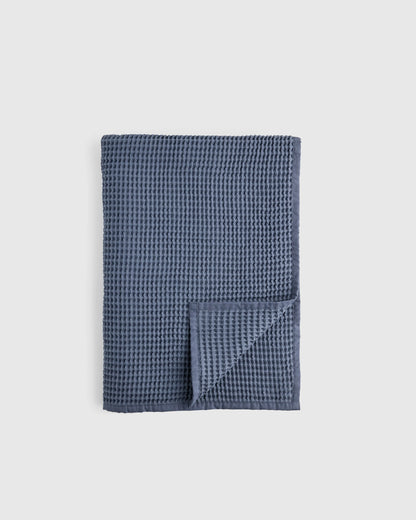Organic Waffle Throw - 50x70 / Dried Sage