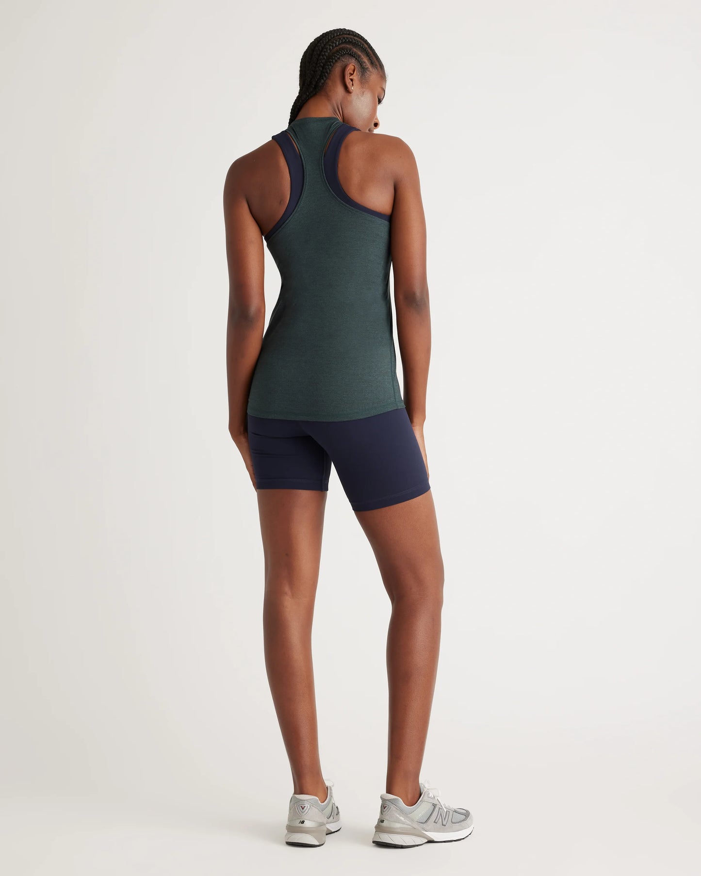 Flowknit Breeze Racerback Tank - XS / Heather Green