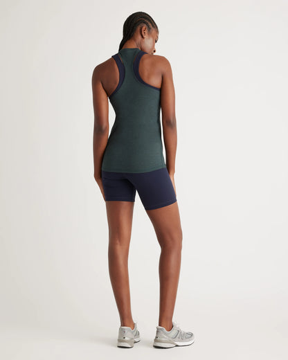 Flowknit Breeze Racerback Tank - XS / Heather Green