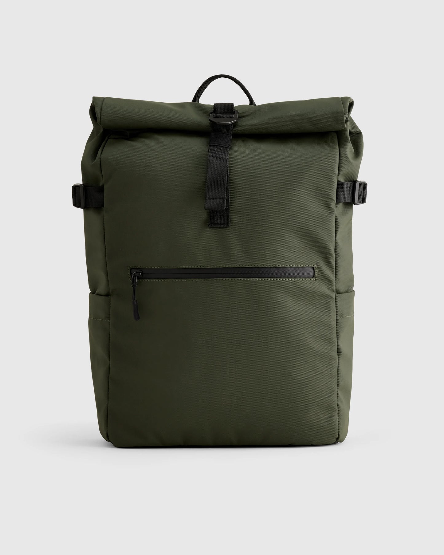Weather Proof Roll-Top Backpack - One Size / Navy