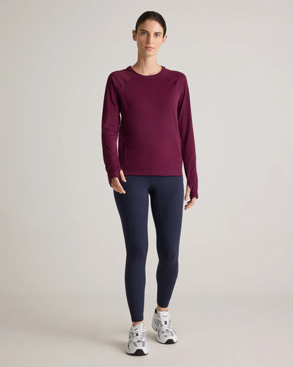 Ultra-Form Long Sleeve Top - XS / Plum