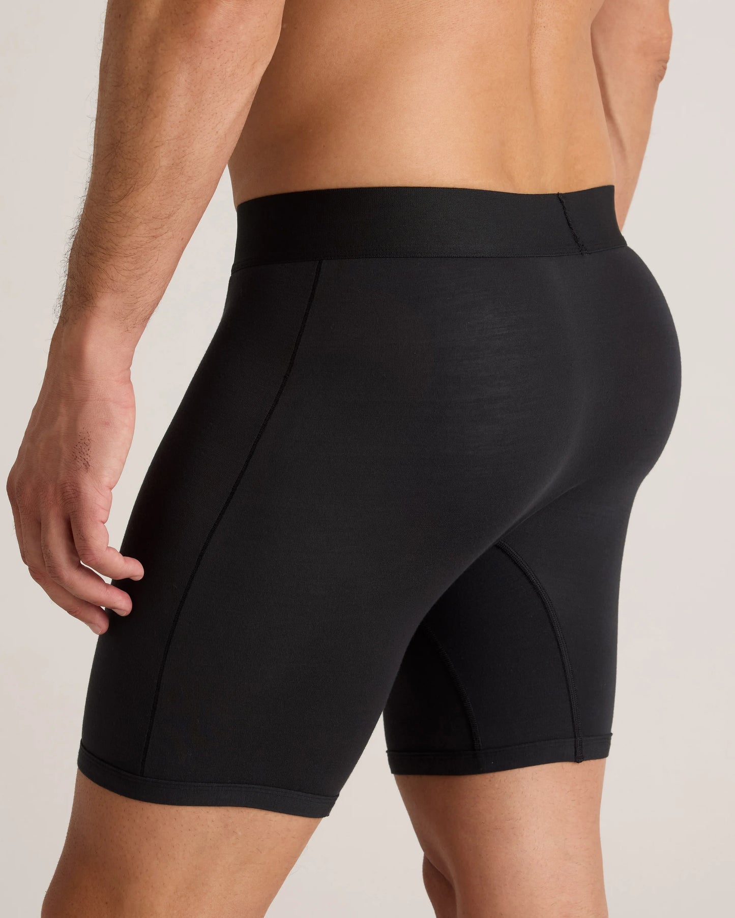 Micromodal 6" Boxer Brief (3-pack) - XS / Black