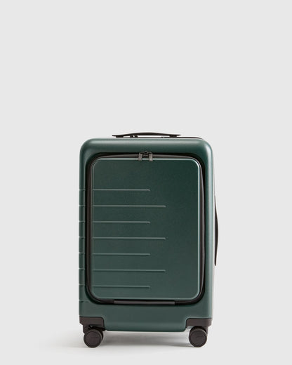 Front Pocket Carry-On Suitcase - One Size / Lavender