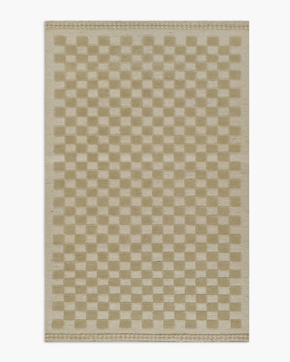Romy Handwoven Wool Rug - 5' x 8' / Beige