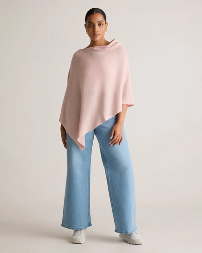 Lightweight Cotton Cashmere Nursing Shawl - One Size / Pale Custard Yellow